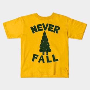 NEVER F\LL Kids T-Shirt